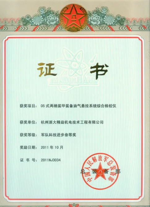 柯坪军队科技进步奖