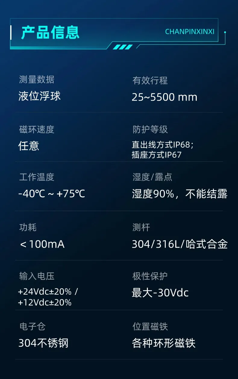 EJ磁致伸缩浮球液位计(图9)
