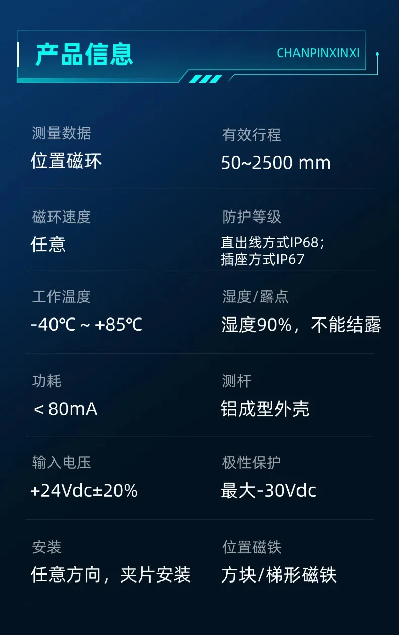 EP磁致伸缩位移传感器(图9)