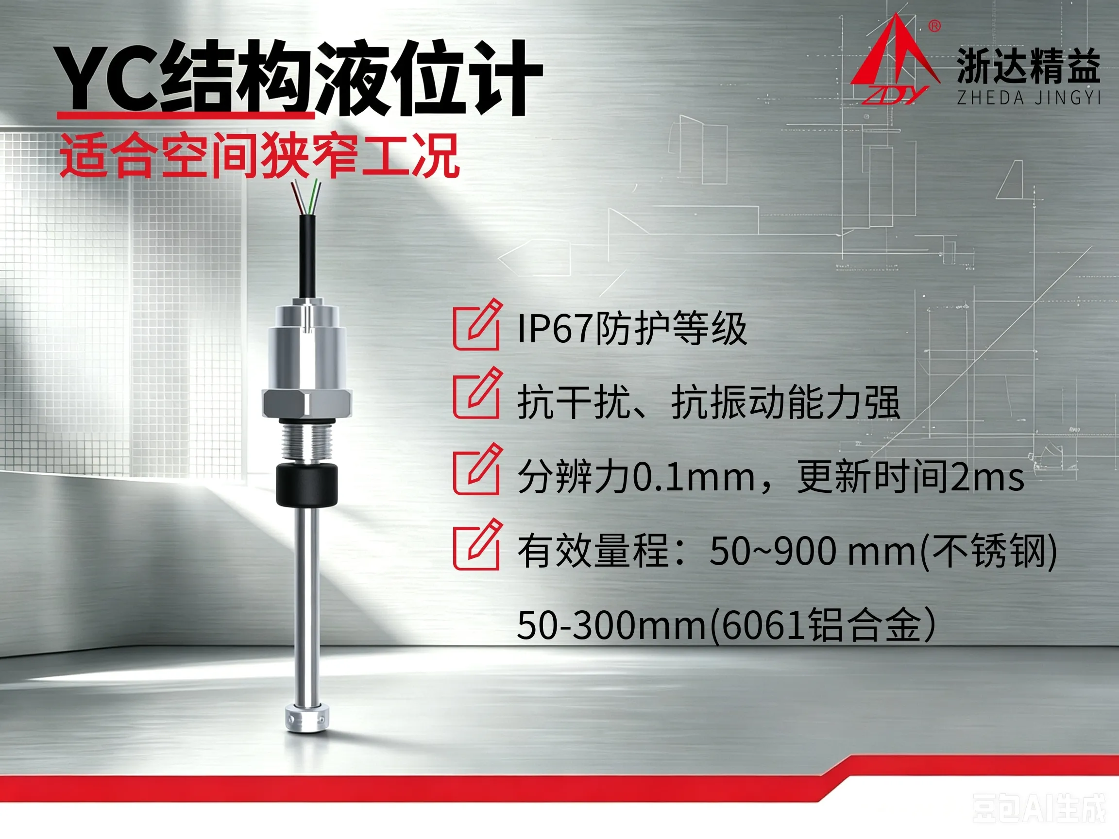 TEC磁致伸缩液位计:精准适配多元工业场景(图5) TEC磁致伸缩液位计:精准适配多元工业场景(图5)